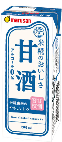 マルサンアイ 甘酒 200ml 紙パック 24本入 ノンアルコール