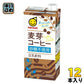 マルサンアイ 豆乳飲料 麦芽コーヒー 砂糖不使用 1000ml 紙パック 12本 (6本入×2 まとめ買い) 豆乳 ノンシュガー 麦芽