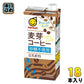 マルサンアイ 豆乳飲料 麦芽コーヒー 砂糖不使用 1000ml 紙パック 18本 (6本入×3 まとめ買い) 豆乳 ノンシュガー 麦芽