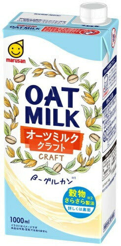 マルサンアイ オーツミルク クラフト 1000ml 紙パック 6本入 オーツミルク オーツ麦 植物性ミルク