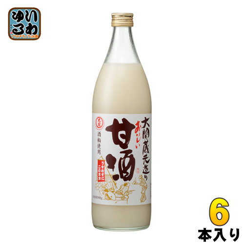 大関 おいしい甘酒 940g 瓶 6本入 あまざけ 酒かす