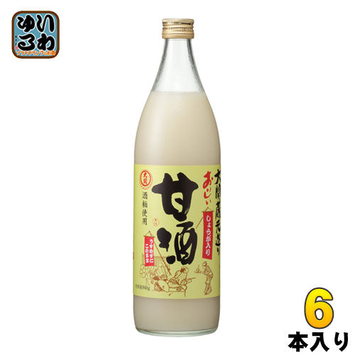 大関 おいしい甘酒 生姜入 940g 瓶 6本入 あまざけ 酒かす