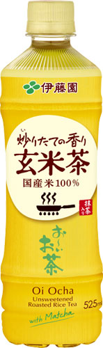 伊藤園 お～いお茶 玄米茶 525ml ペットボトル 24本入 〔お茶〕