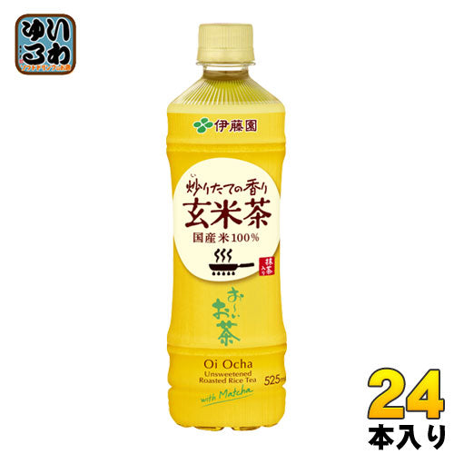 伊藤園 お～いお茶 玄米茶 525ml ペットボトル 24本入 〔お茶〕