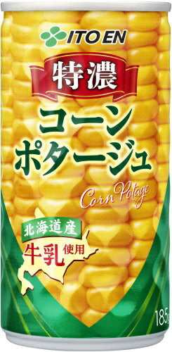 伊藤園 特濃コーンポタージュ 185g 缶 30本入 コンポタ スープ 北海道産牛乳