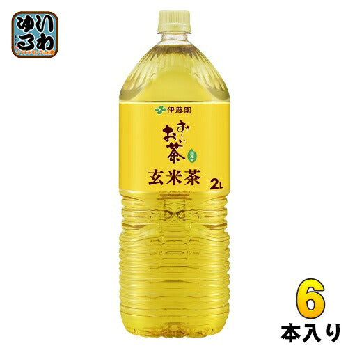 伊藤園 おーいお茶 玄米茶 2L ペットボトル 6本入 おちゃ 玄米茶飲料 国産米 お～いお茶