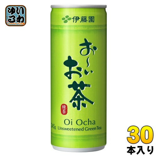 伊藤園 お～いお茶 緑茶 245g 缶 30本入 おーいお茶 ドリンク りょくちゃ