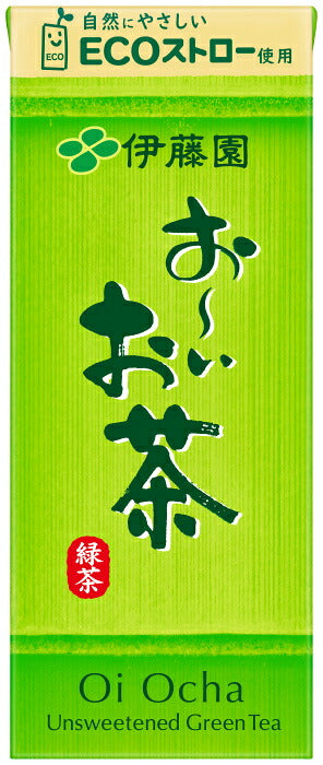 伊藤園 お～いお茶 緑茶 250ml 紙パック 96本 (24本入×4 まとめ買い) おーいお茶 緑茶飲料 〔お茶〕