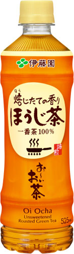 伊藤園 お～いお茶 ほうじ茶 525ml ペットボトル 24本入