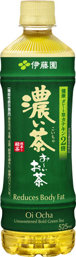 伊藤園 お～いお茶 濃い茶 525ml ペットボトル 48本 (24本入×2 まとめ買い) 〔お茶〕