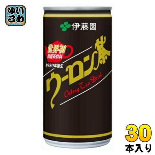 伊藤園 ウーロン茶 190g 缶 30本入 茶飲料 烏龍茶 無糖 無着色 無香料