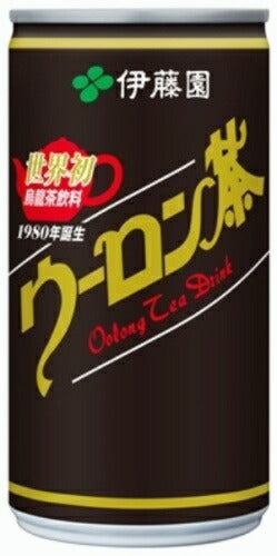 伊藤園 ウーロン茶 190g 缶 60本 (30本入×2 まとめ買い) 茶飲料 烏龍茶 無糖 無着色 無香料