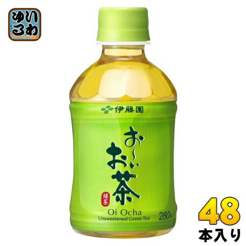 伊藤園 おーいお茶 緑茶 280ml ペットボトル 48本 (24本入×2 まとめ買い) お茶 お～いお茶