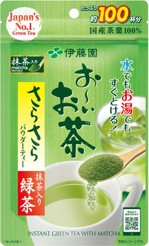 伊藤園 お～いお茶 抹茶入りさらさら緑茶 80g×6袋入