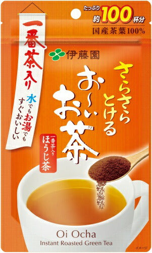 伊藤園 さらさらとける お～いお茶 ほうじ茶 80g×6袋入 おーいお茶 粉末茶 インスタント