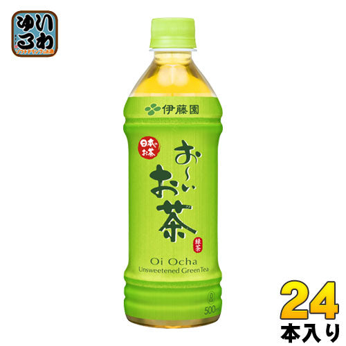 伊藤園 お～いお茶 緑茶(VD用) 500ml ペットボトル 24本入 〔お茶〕