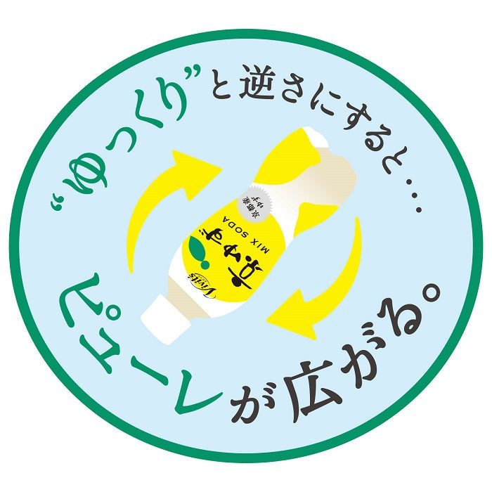 伊藤園 Vivit's（ビビッツ） 京ゆずミックスソーダ 450ml ペットボトル 48本 (24本入×2 まとめ買い)