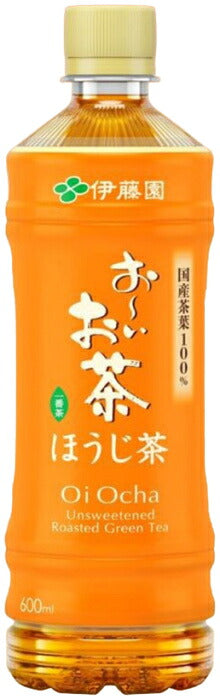 伊藤園 お～いお茶 ほうじ茶 600ml ペットボトル 24本入 焙じちゃ ほうじ前茶 お茶