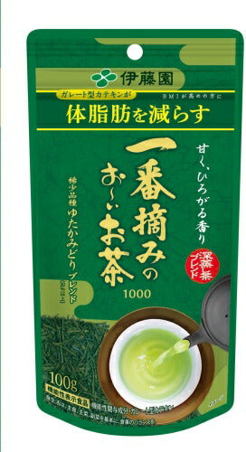 伊藤園 一番摘みのおーいお茶 1000 100g 10袋入 機能性表示食品 体脂肪 BMI