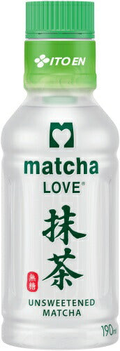 伊藤園 パウダーイン 抹茶ラブ 無糖 190ml ペットボトル 30本入 茶飲料 ノンシュガー