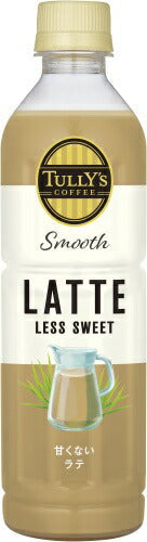 伊藤園 タリーズコーヒー スムースラテ 甘くないラテ 430ml ペットボトル 24本入 コーヒー飲料 カフェラテ