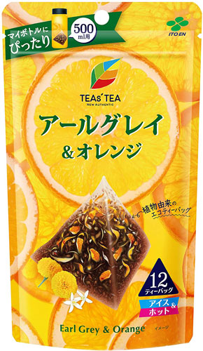 伊藤園 TEAs’TEA ティーバッグ アールグレイ&オレンジ 12バッグ×10袋入