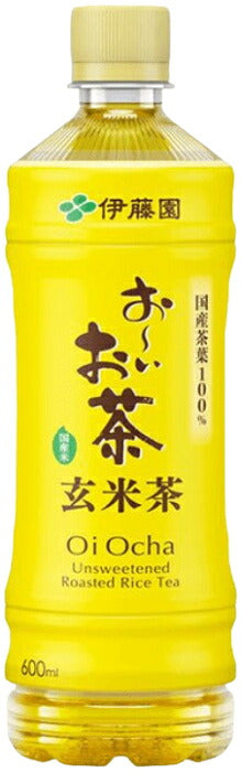 伊藤園 お～いお茶 玄米茶 600ml ペットボトル 48本 (24本入×2 まとめ買い) お茶 おちゃ おーいお茶 カフェイン少なめ