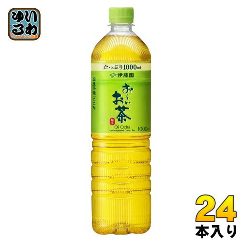 伊藤園 お～いお茶 緑茶 1L スリムボトル 24本 (12本入×2 まとめ買い) お茶 おちゃ りょくちゃ おーい