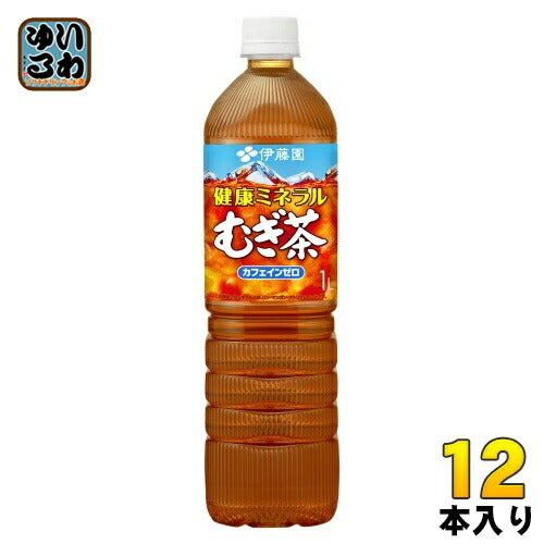 伊藤園 健康ミネラルむぎ茶 1L スリムボトル 12本入 お茶 デカフェ ノンカフェイン 麦茶