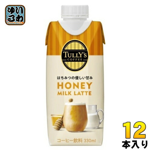 伊藤園 タリーズコーヒー ハニーミルクラテ 330ml 紙パック 12本入