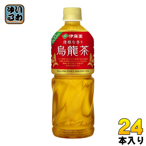 伊藤園 烏龍茶 600ml ペットボトル 24本入 〔お茶 ウーロン茶〕
