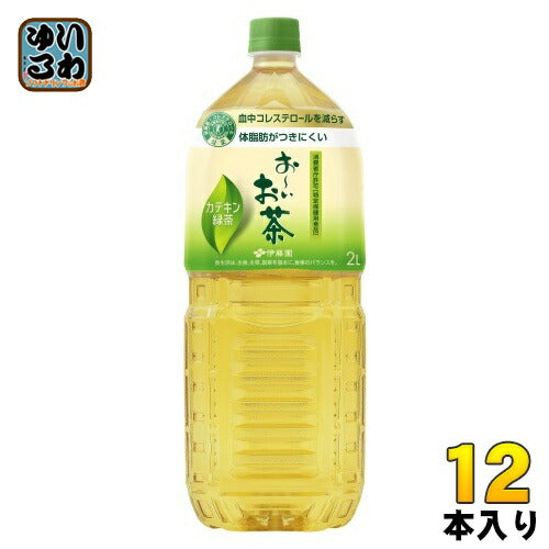 伊藤園 お～いお茶 カテキン緑茶 2L ペットボトル 12本 (6本入×2 まとめ買い) お茶 緑茶 特保 トクホ 大容量 おーい