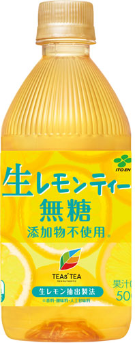 伊藤園 TEAS'TEA 生レモンティー 無糖 500ml ペットボトル 48本 (24本入×2 まとめ買い)