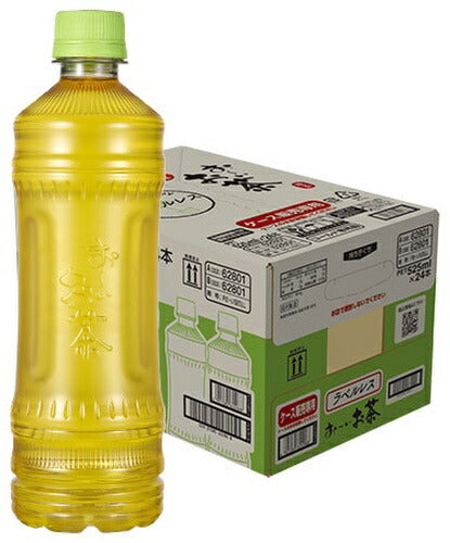 伊藤園 お～いお茶 緑茶 ラベルレス 525ml ペットボトル 24本入