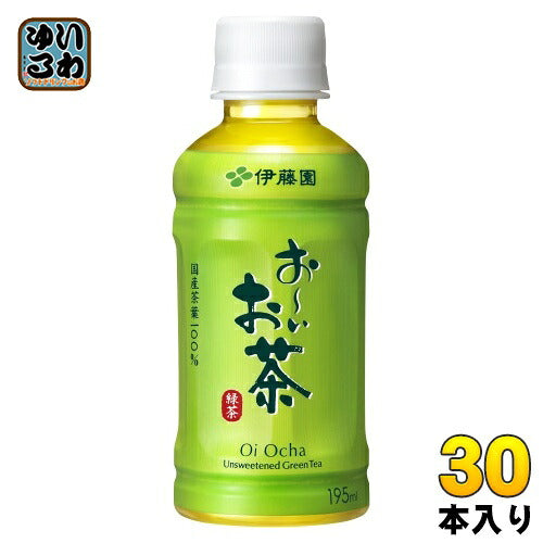 伊藤園 お～いお茶 緑茶 195ml ペットボトル 30本入 お茶 茶 おちゃ おーいお茶