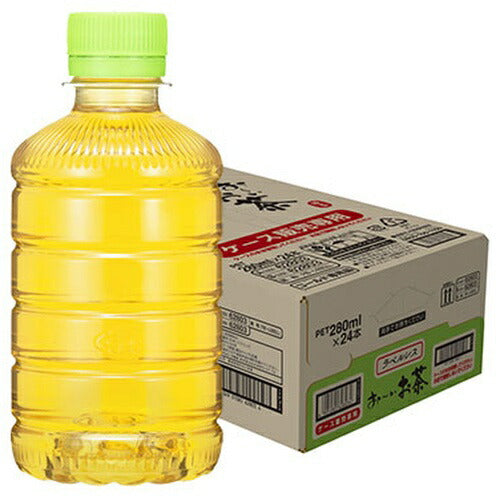 伊藤園 おーいお茶 緑茶 ラベルレス 280ml ペットボトル 24本入 お～いお茶