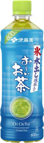 伊藤園 氷水出し 抹茶入り お～いお茶 600ml ペットボトル 48本 (24本入×2 まとめ買い) お茶飲料 緑茶