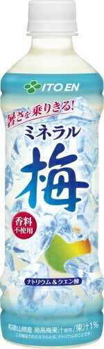 伊藤園 ミネラル梅 500g ペットボトル 48本 (24本入×2 まとめ買い)