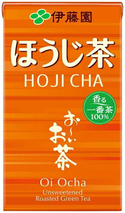 伊藤園 お～いお茶 ほうじ茶 125ml 紙パック 36本 (18本入×2 まとめ買い) 焙じ茶 お茶 便利 持ち運び