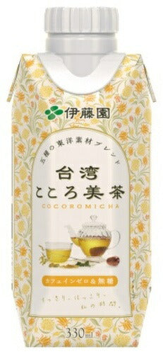 伊藤園 台湾こころ美茶 330ml 紙パック 12本入 お茶