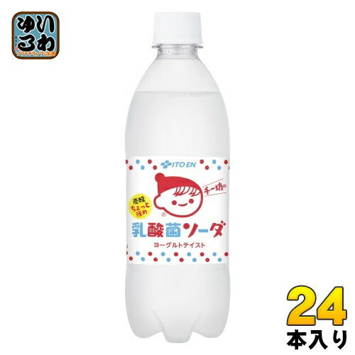 伊藤園 チチヤス チー坊の 乳酸菌ソーダ ちょっと強め 500ml ペットボトル 24本入 乳性炭酸飲料 炭酸飲料 乳酸菌 ヨーグルトテイスト