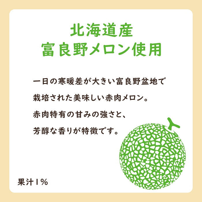 伊藤園 ニッポンエール メロン&ミルク 450g ペットボトル 48本 (24本入×2 まとめ買い) 果汁飲料 乳飲料 北海道産メロン果汁