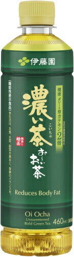 伊藤園 お～いお茶 濃い茶 460ml ペットボトル 30本入 おーいお茶 緑茶 機能性表示食品