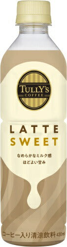 伊藤園 タリーズ ラテスイート 430ml ペットボトル 24本入 ラテ カフェラテ コーヒー