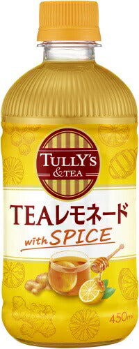 伊藤園 タリーズアンドティー ティーレモネードウィズスパイス 450ml ペットボトル 48本 (24本入×2 まとめ買い) 紅茶飲料 レモネード HOT