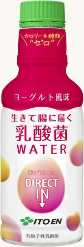 伊藤園 パウダーイン 乳酸菌ウォーター 190ml ペットボトル 60本 (30本入×2 まとめ買い) 乳酸菌飲料 砂糖不使用