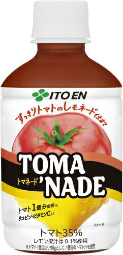 伊藤園 トマネード 280g ペットボトル 24本入 野菜ジュース トマトジュース レモネード リコピン ビタミンC TOMANADE