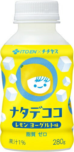 伊藤園 チチヤス ナタデココ レモン味 280g ペットボトル 24本入 乳飲料 レモンヨーグルト風味 チー坊 脂質ゼロ