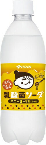 伊藤園 チチヤス チー坊の 乳酸菌ソーダ ちょっと強め ハニーヨーグルト味 500ml ペットボトル 24本入 乳性炭酸飲料 炭酸飲料 乳酸菌 ヨーグルトテイスト