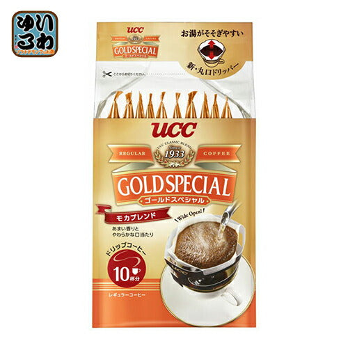 UCC ゴールドスペシャル ドリップコーヒー モカブレンド 10杯×6個入 〔コーヒー〕